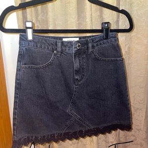 Miss selfridge denim skirt